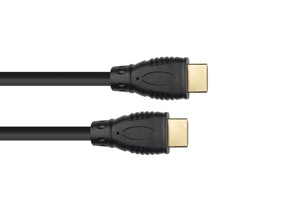 Good Connections 4520-005 - 0,5 m - HDMI Typ A (Standard) - HDMI Typ A (Standard) - 18 Gbit/s - Schwarz, Ansicht 2