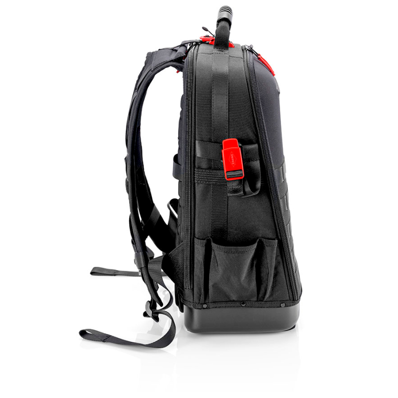 KNIPEX X18 - Schwarz - Rot - Stoff - Kunststoff - 37 Taschen - Spritzwassergeschützt - Wasserdicht - 340 mm - 210 mm, Ansicht 4