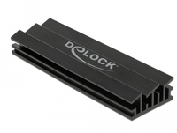 Delock Solid State Drive Kühlkörper - Schwarz
