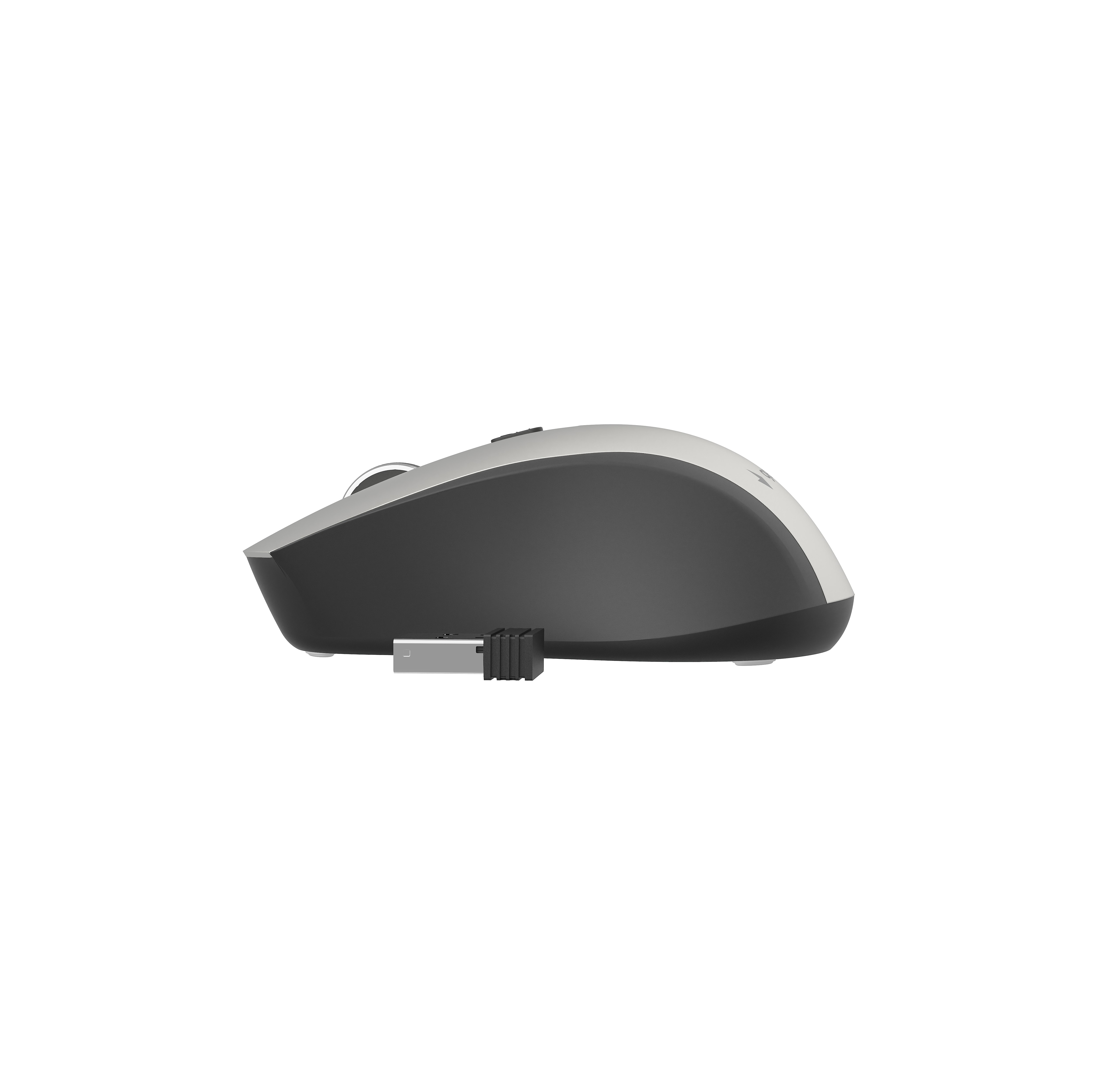 Gembird MUSW-4B-02-BS - Maus - optisch - 4 Tasten - kabellos - 2.4 GHz - kabelloser Empfänger (USB), Ansicht 3