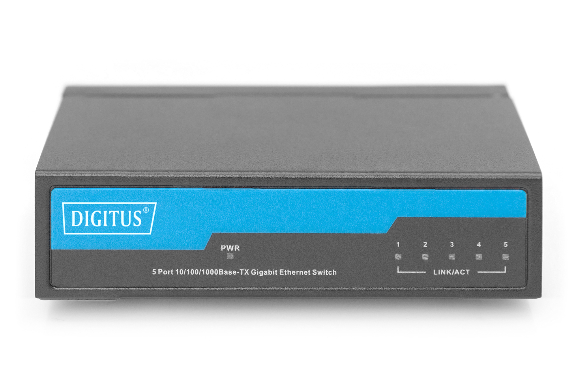 DIGITUS 5-Port Gigabit Switch, Unmanaged, Ansicht 3