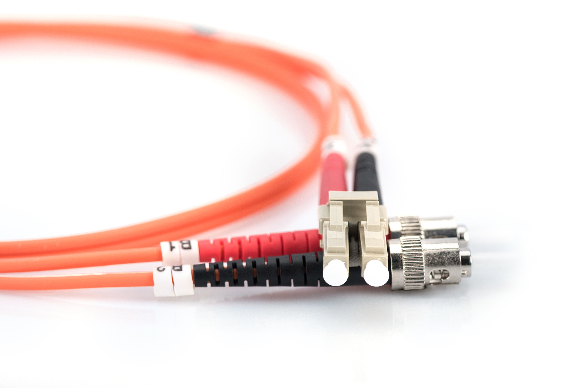 DIGITUS LWL Multimode Patchkabel, LC / ST, Ansicht 3