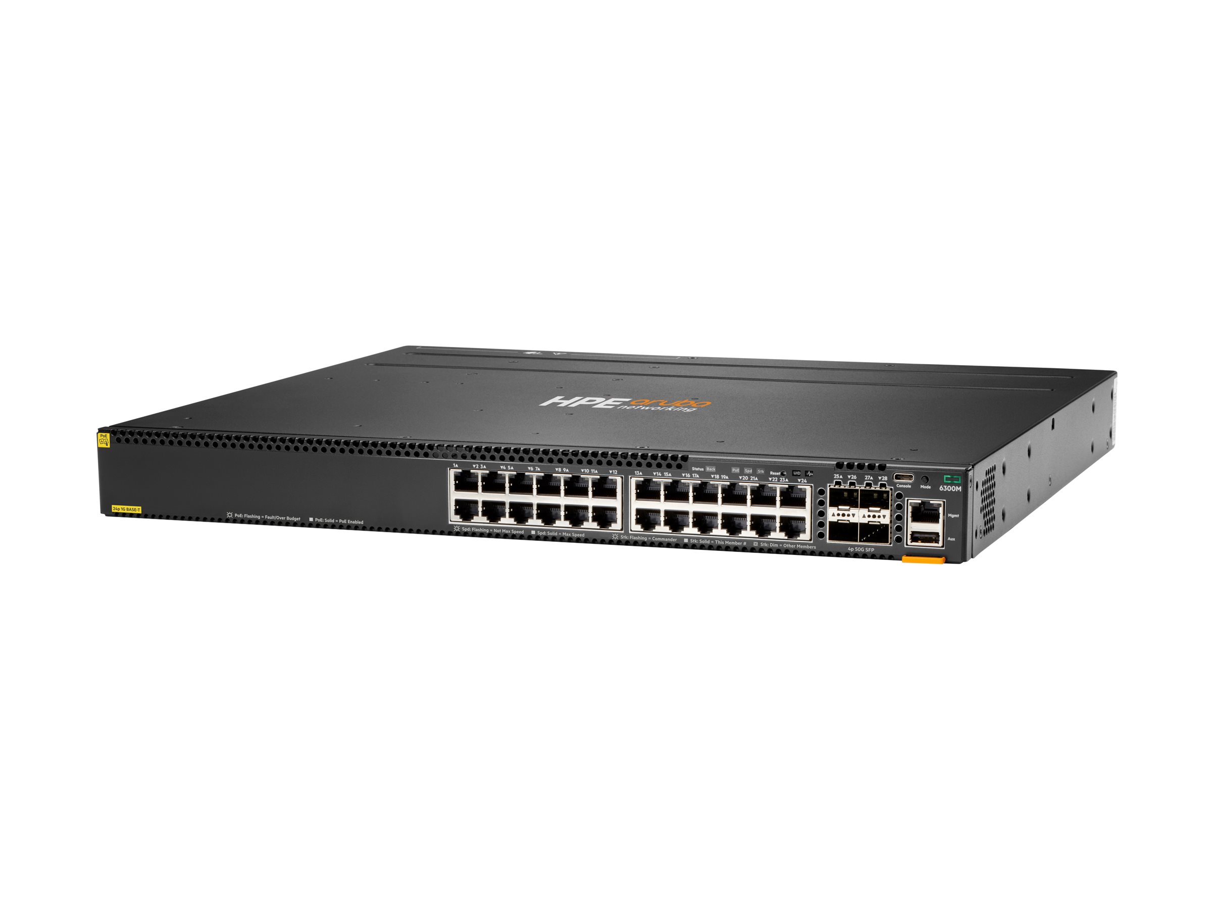 HPE Aruba 6300M - Switch - L3 - managed - 24 x 10/100/1000 (PoE+)