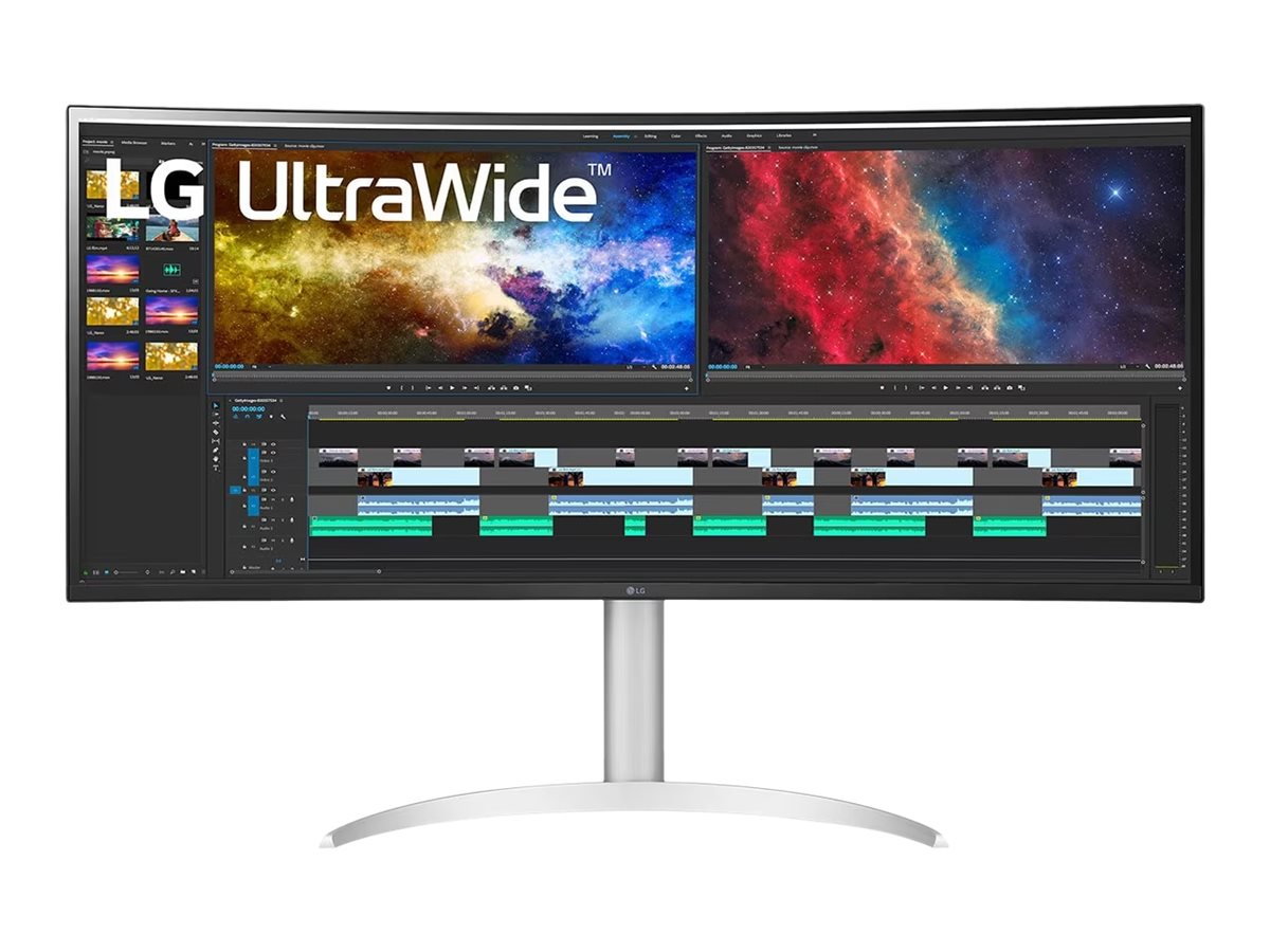 LG UltraWide 38BQ85C-W - LED-Monitor - gebogen - 95 cm (38")
