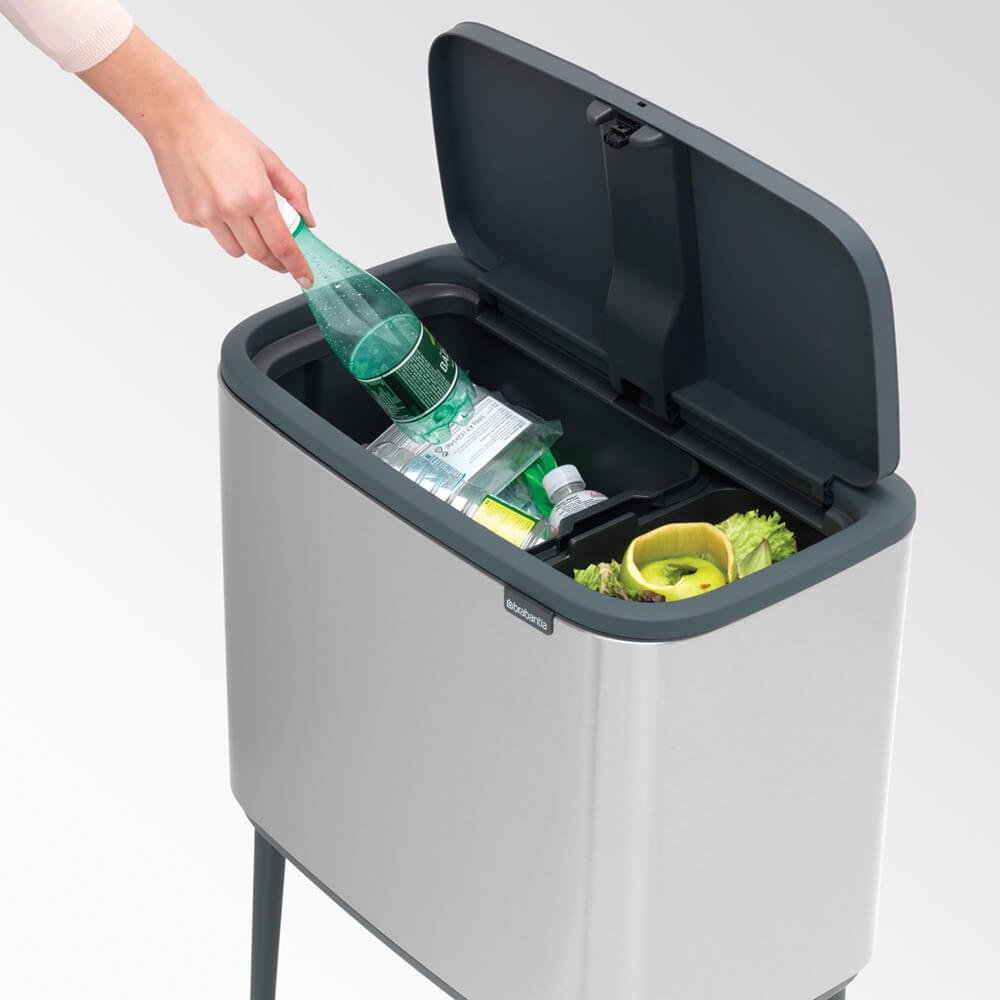 Brabantia 316227 - 34 l - Rechteckig - Kunststoff - Stahl - Edelstahl - Kunststoff - 540 mm, Ansicht 4