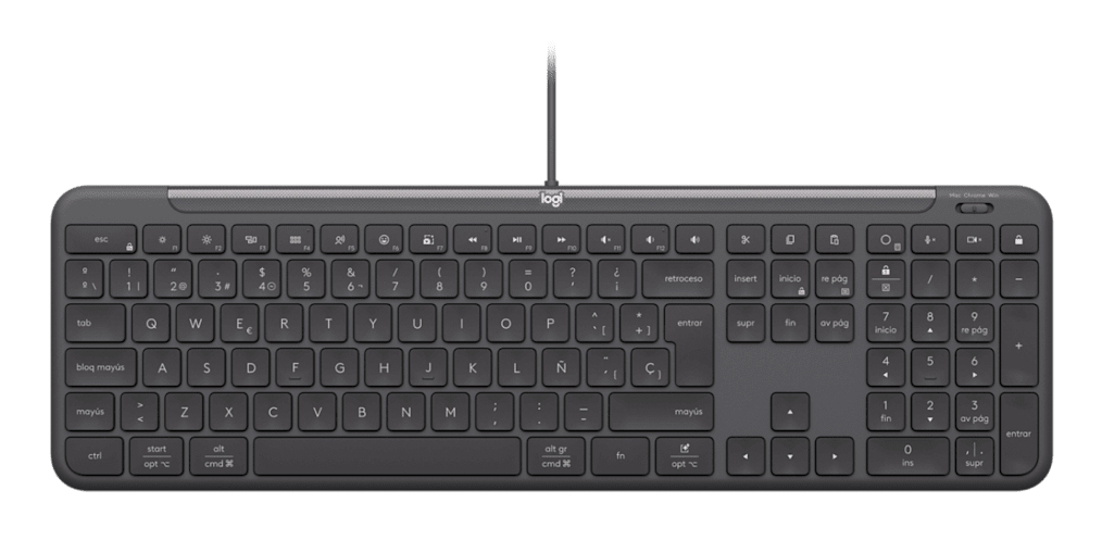 Logitech Signature Slim Wired Combo MK620 for Business - TL: Französisch, AZERTY, Ansicht 4