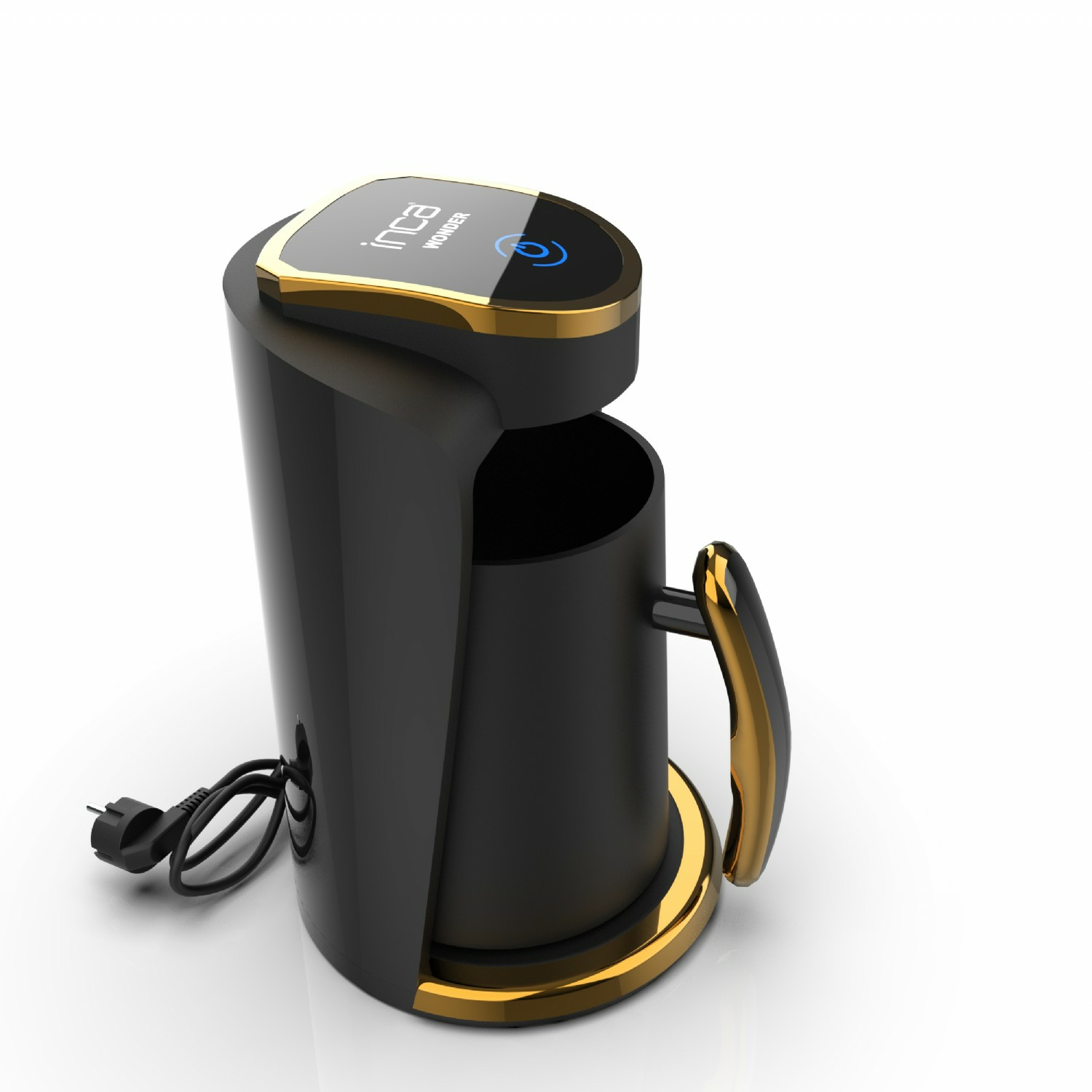INCA Kaffeemaschine Wonder Serie Touch-Control-Schalter, Ansicht 3