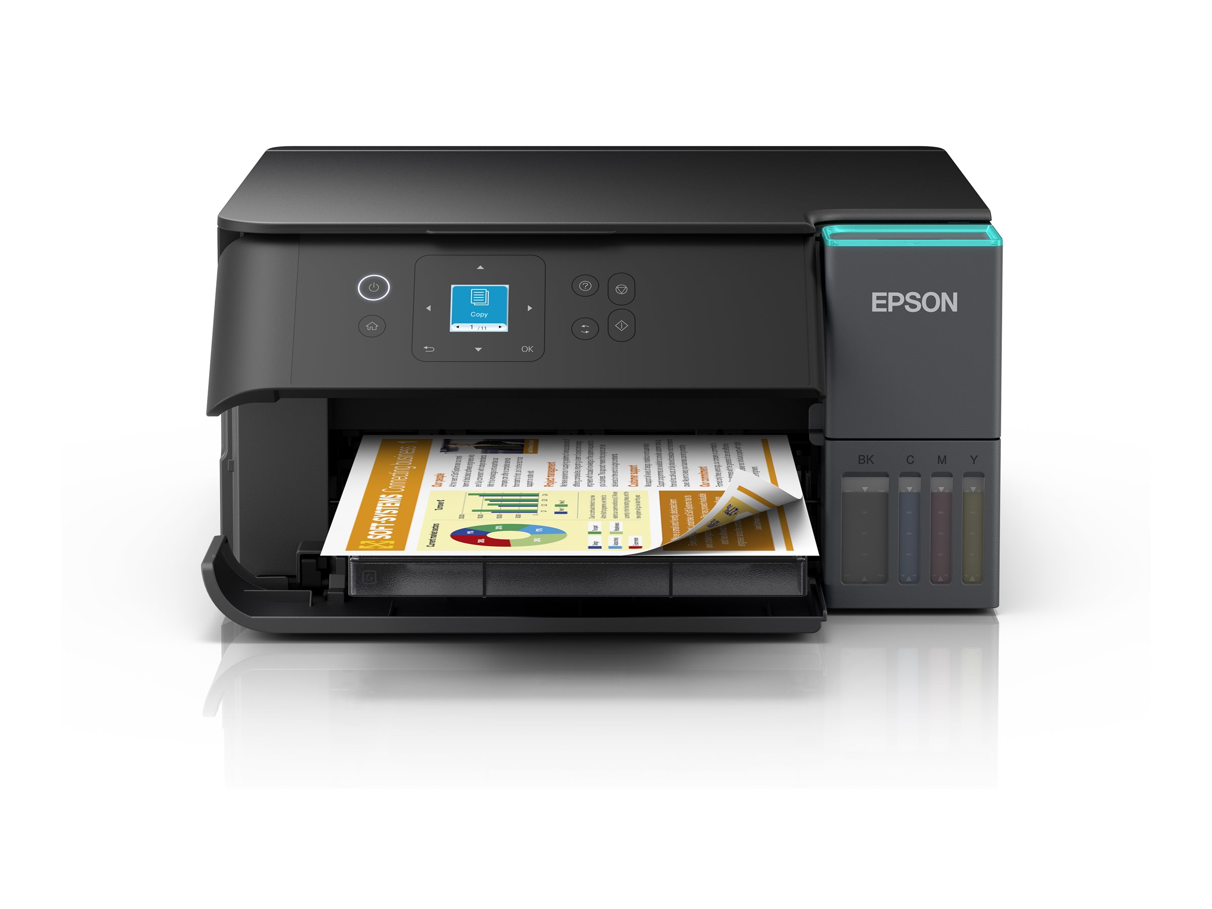 Epson EcoTank ET-2951 - Multifunktionsdrucker - Farbe - Tintenstrahl - ITS - A4/Letter (Medien), Ansicht 4
