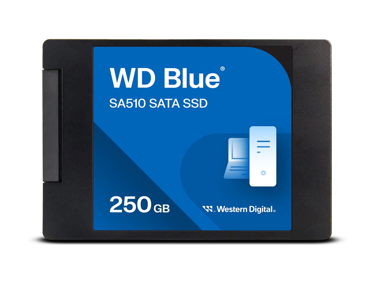 WD Blue SA510 - SSD - 250 GB - intern - 2.5 (6.4 cm)