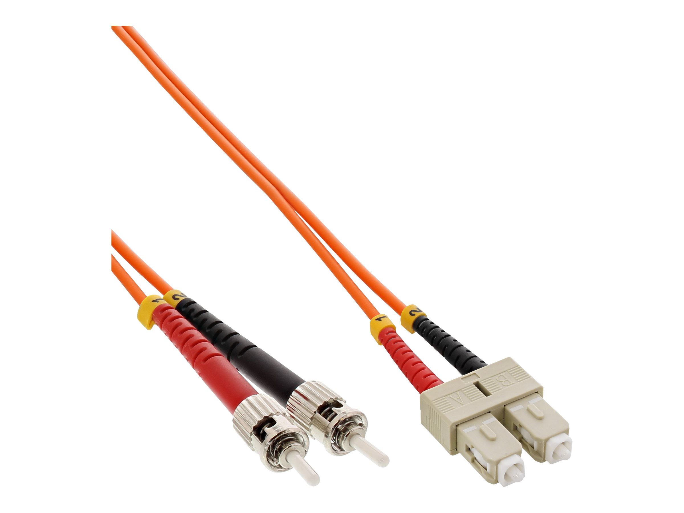 InLine LWL Duplex Kabel - SC/ST - 50/125µm - OM2 - 15m Image