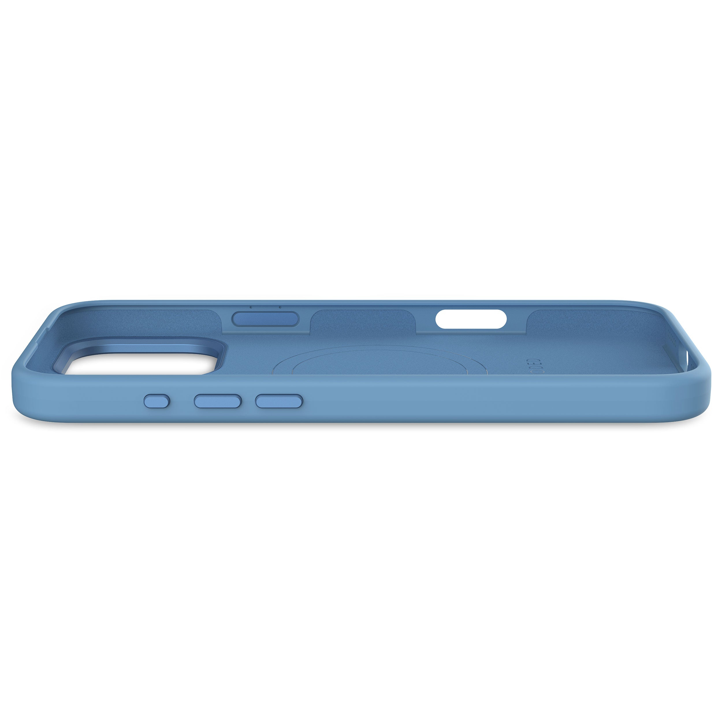 Decoded AntiMicrobial Silicone Backc. iPhone 16 Pro Max L. Blue, Ansicht 4