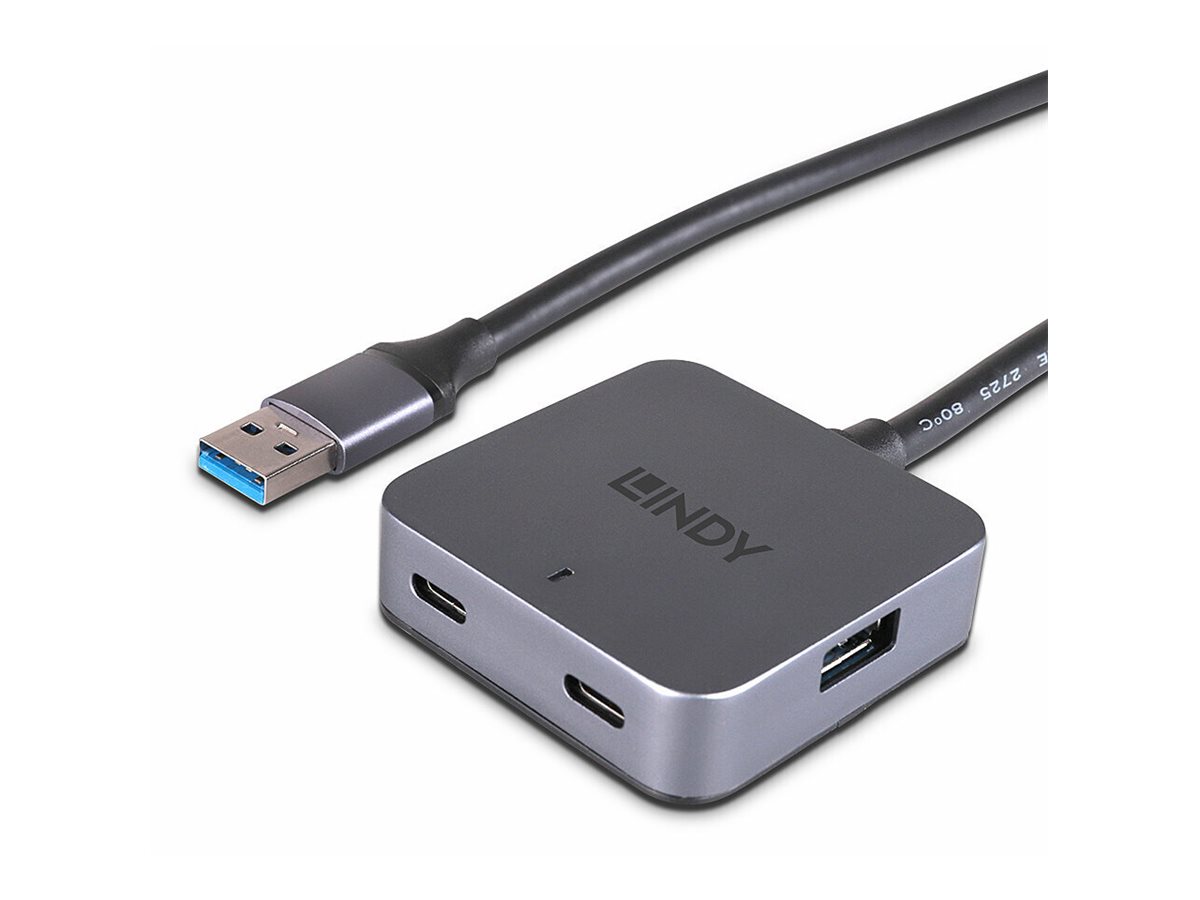 Lindy 5m USB 3.0 Hub 4 Ports - Digital/Daten, Ansicht 3