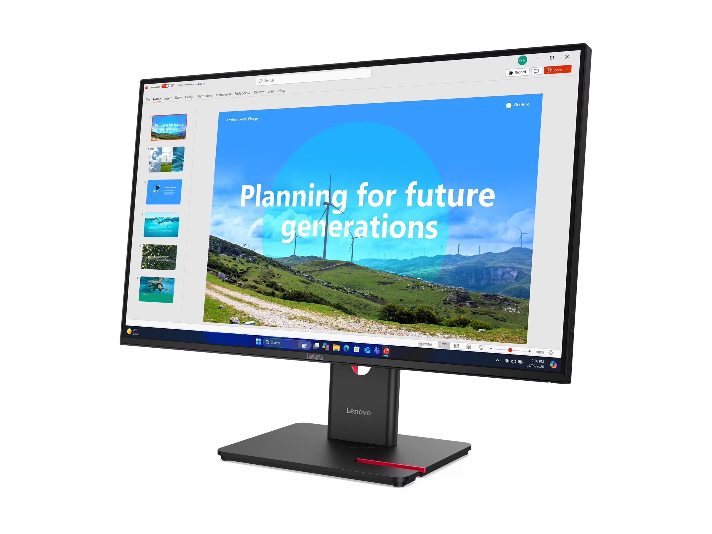 Lenovo ThinkVision T27D-40 - LED-Monitor - 68.6 cm (27")