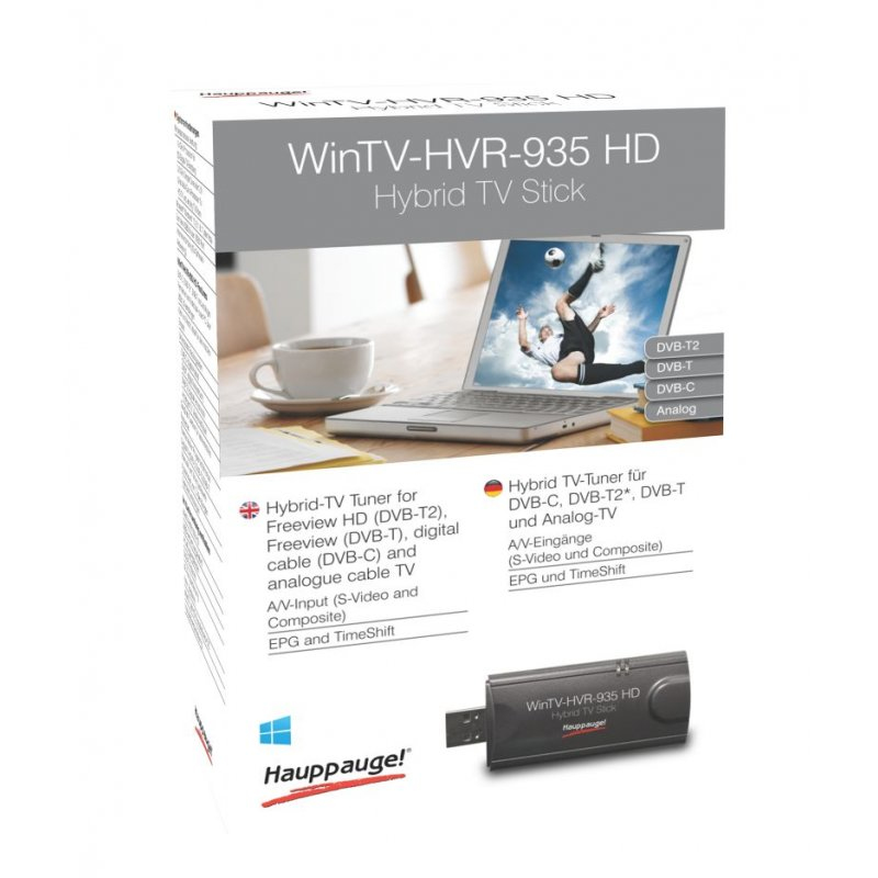 Hauppauge WinTV HVR-935C - Digitaler/analoger TV-Empfänger/Radioempfänger/Videoaufnahmeadapter, Ansicht 2
