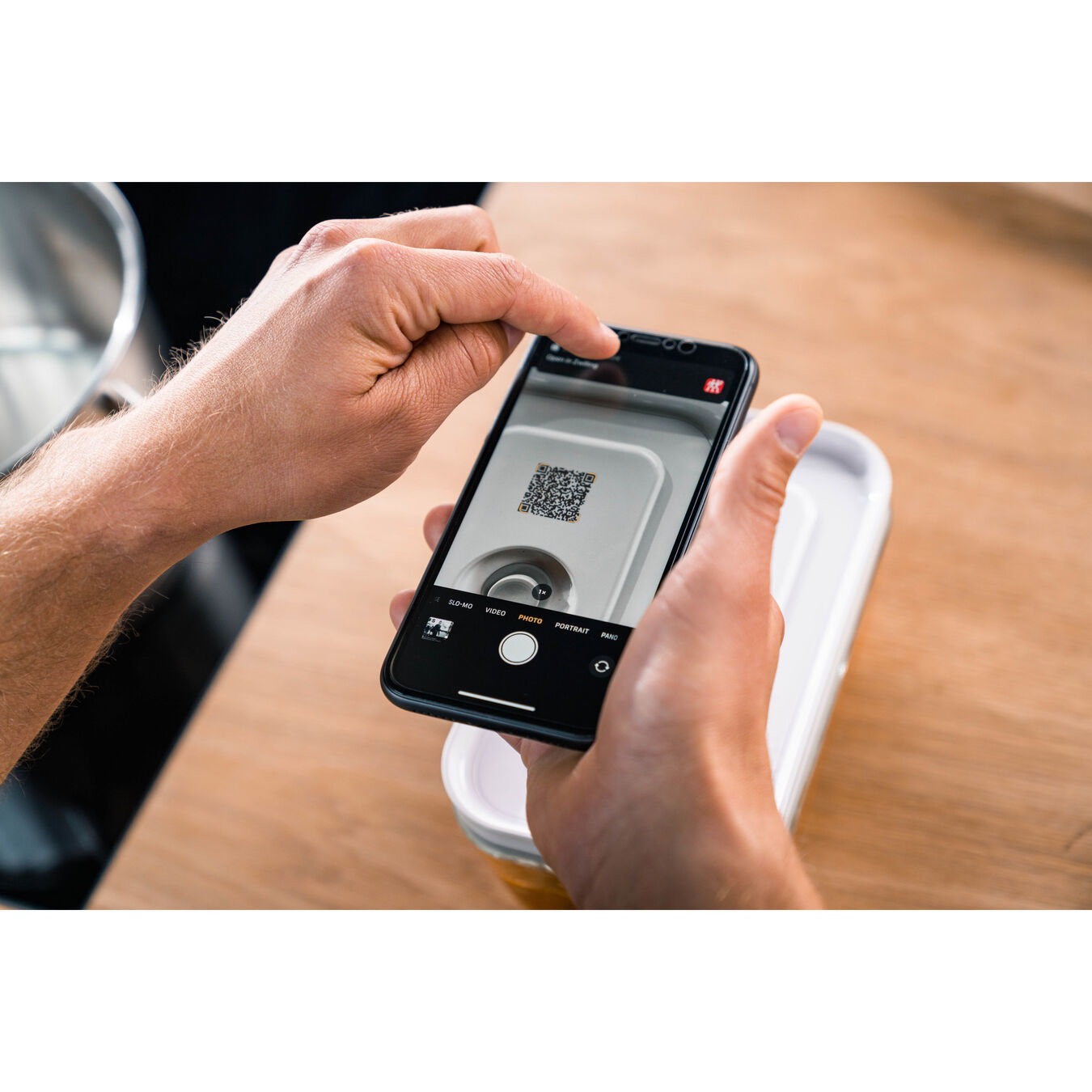 Zwilling FRESH & SAVE - Box - Rechteckig - 2 l - Grau - Glas - Kunststoff - Silikon - 180 °C, Ansicht 2