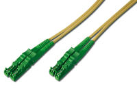 Equip Patchkabel E2000/APC->E2000/APC SM Dupl.OS2 gelb - Multimode-Faser