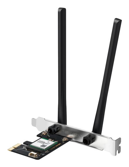 TP-LINK Mercusys MA70XE AX1800 Dual-Band Wi-Fi 6 BTH PCI Expr. Adapter - PCI - WLAN, Ansicht 2