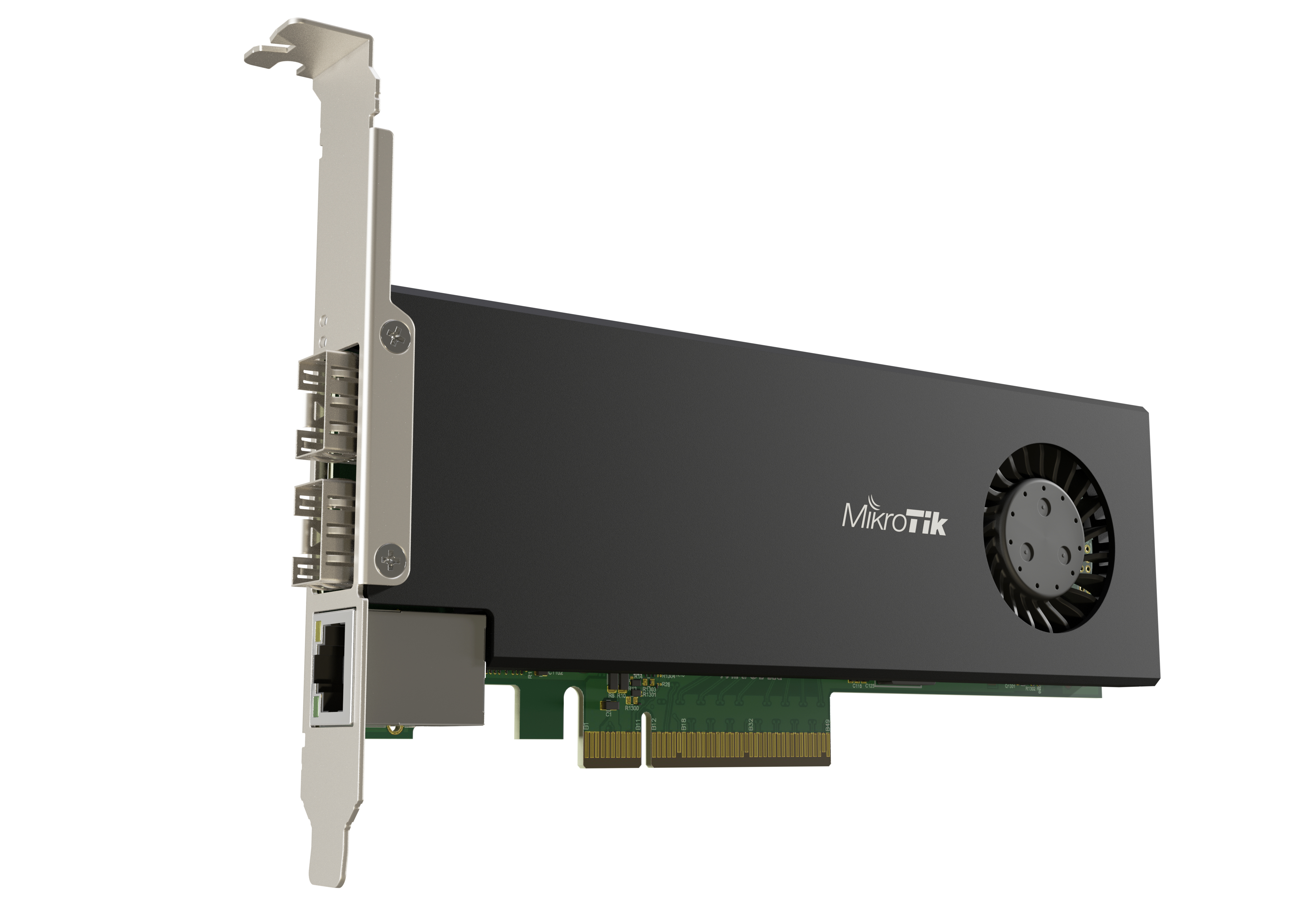MikroTik CCR2004-1G-2XS-PCIE - Erweiterungsmodul, Ansicht 2