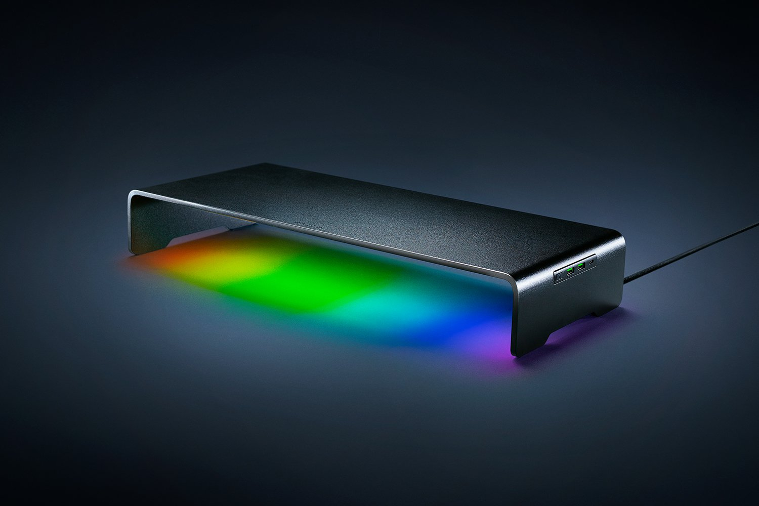 Razer Bildschirmständer - Aluminium, mit 4-Port-Hub, Ansicht 3