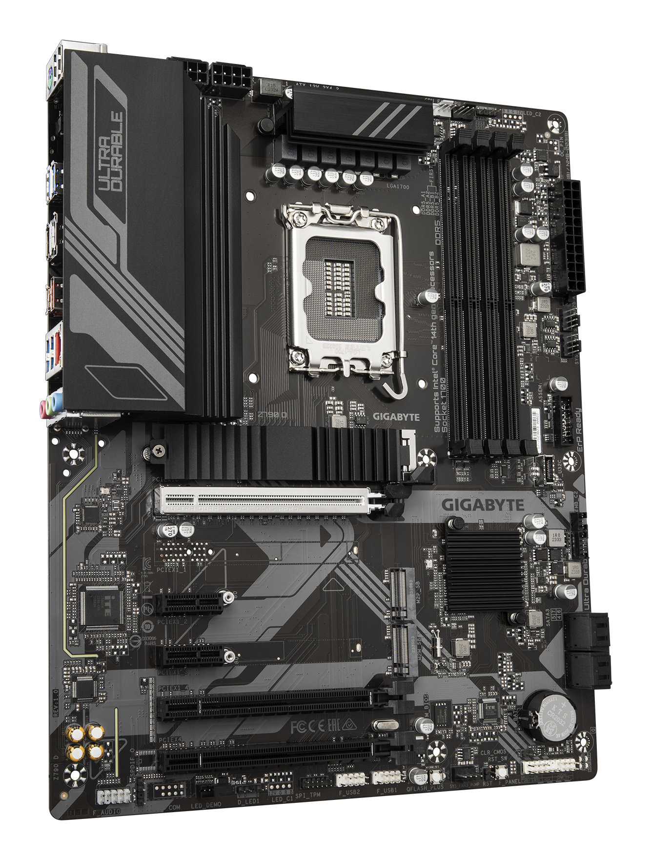 Gigabyte Z790 D - 1.0 - Motherboard - ATX - LGA1700-Sockel - Z790 Chipsatz - USB 3.2 Gen 1, USB 3.2 Gen 2, Ansicht 4