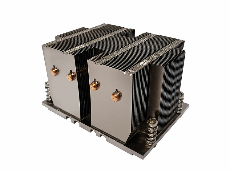 Dynatron A53 CPU-Kuehler 2U für Sockel SP6 passiv, Ansicht 2