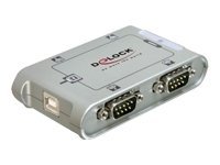 Delock USB 2.0 to 4 port serial HUB - Serieller Adapter, Ansicht 3