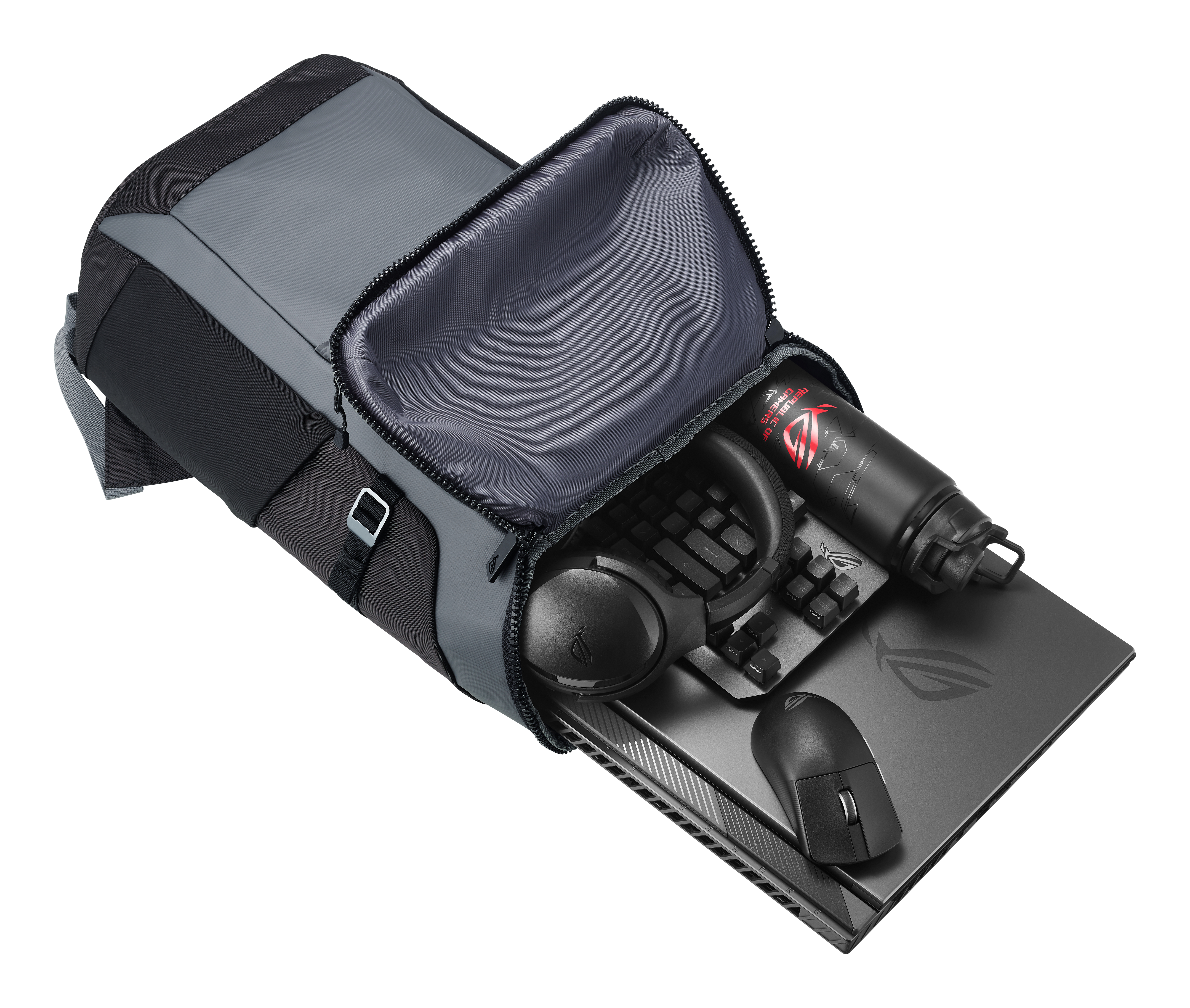 ASUS ROG Ranger BP2701 - Cybertext Edition - Notebook-Rucksack - 43.2 cm (17), Ansicht 2