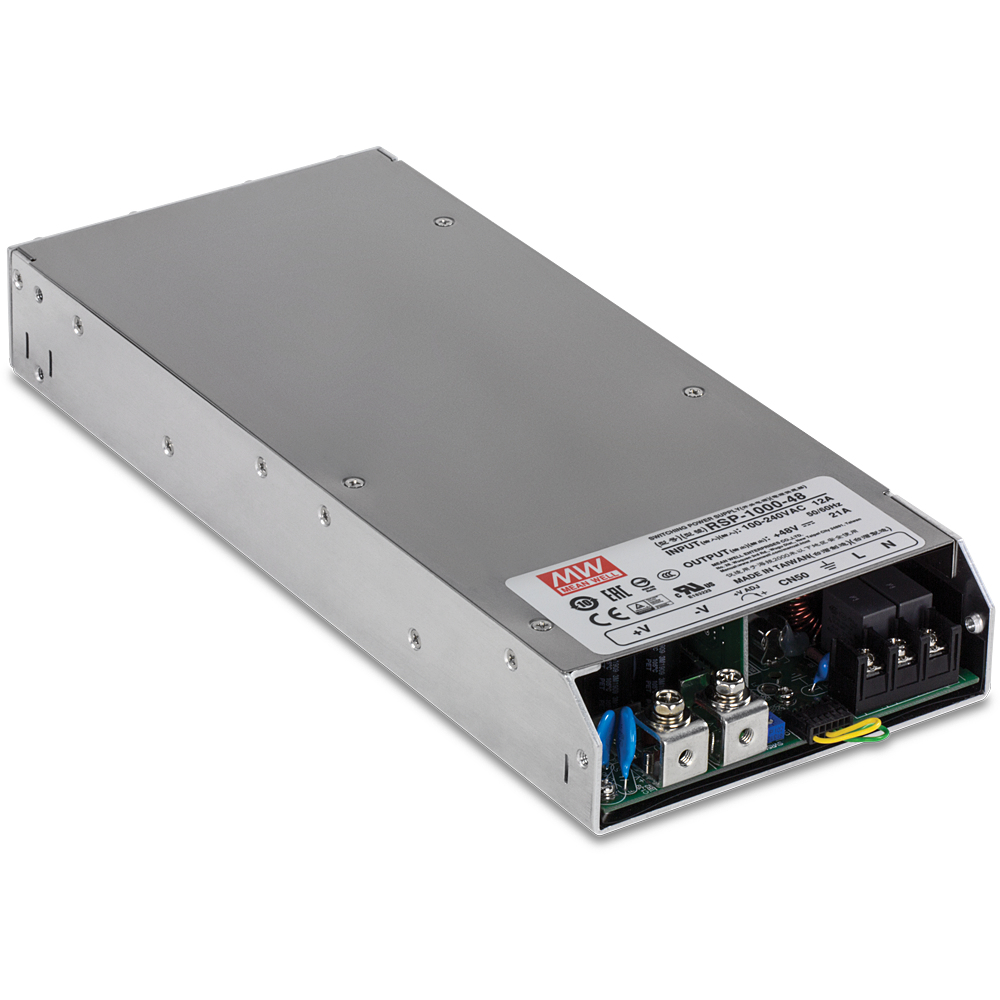 TRENDnet TI-RSP100048 - Netzteil (Rack - einbaufähig) - Wechselstrom 100-240 V - 1000 Watt - aktive PFC - 4U, Ansicht 2