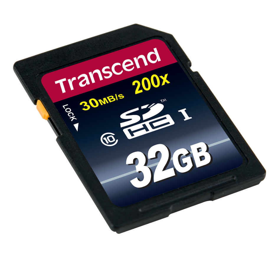 Transcend Flash-Speicherkarte - 32 GB - Class 10, Ansicht 4