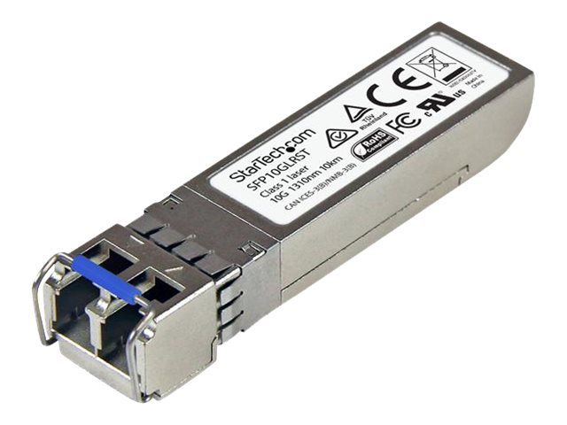 StarTech.com Startech 10 Gigabit LWL SFP+ Transceiver Module - Cisco SFP-10G-LR kompatibel - SM LC 10 km - Mini GBIC mit DDM - 10GBase-LR SFP+ - SFP+-Transceiver-Modul (gleichwertig mit: Cisco SFP-10G-LR)