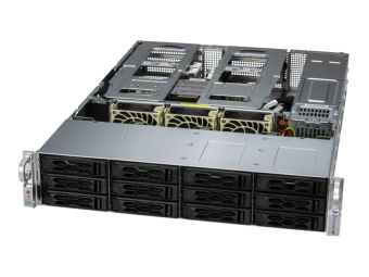 Supermicro CloudDC A+ 2015CS-TNR-G1 - Server - Rack-Montage - 2U - 1-Weg - 1 x EPYC 9454P  2.75 GHz - RAM 768 GB - SATA - Hot-Swap 6.4 cm 8.9 cm (2.5 3.5)