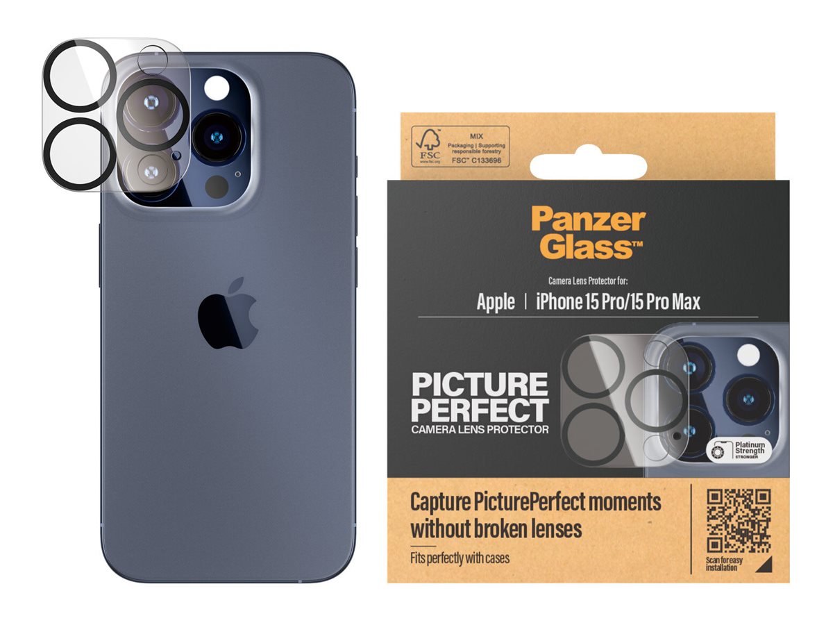 PanzerGlass PicturePerfect Kameraschutz iPhone 15 Pro - 15 Max - Apple - - 15, Ansicht 2