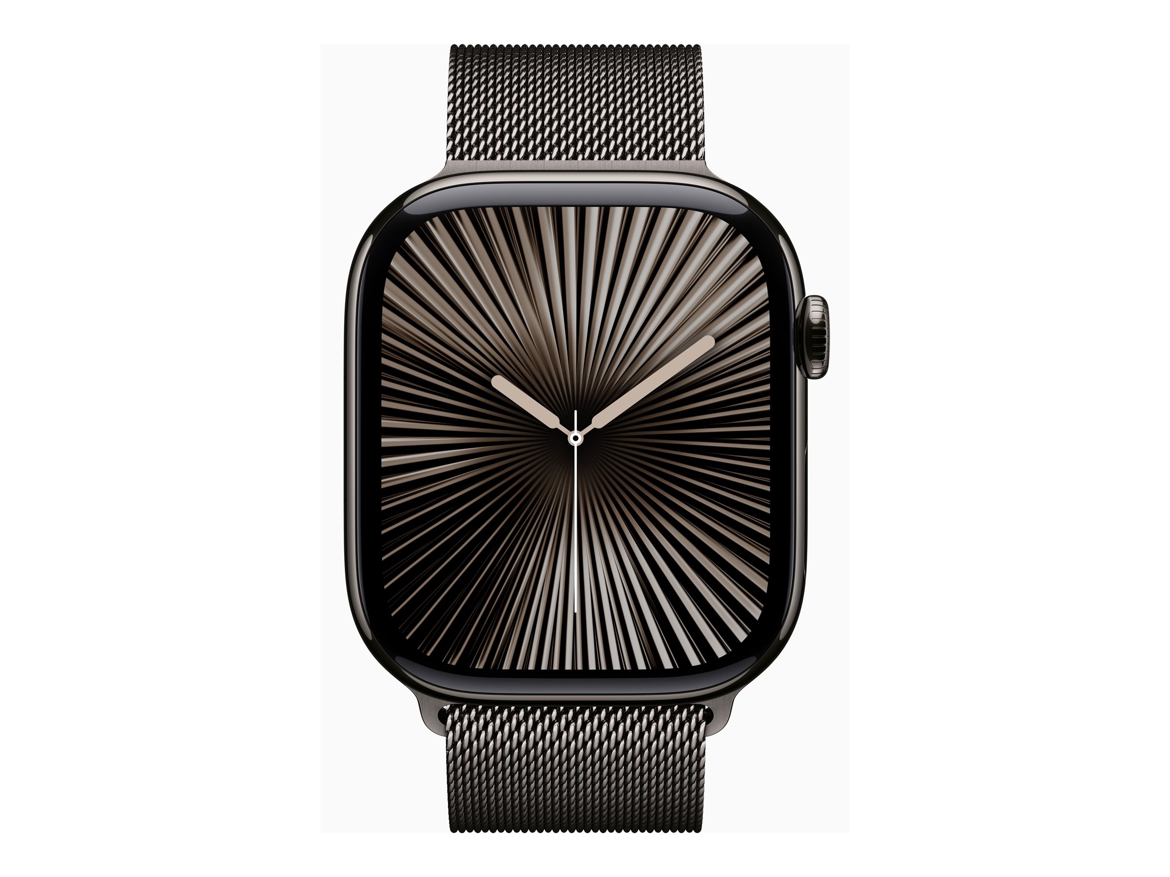 Apple Watch Series 10 (GPS + Cellular) - 46 mm - Schiefertitan - mit Milanaise Armband - Schiefer - Bandgröße: M/L, Ansicht 2