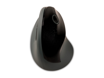 Bakker Elkhuizen PRF - Vertikale Maus - ergonomisch - Für Rechtshänder - 6 Tasten - kabellos - 2.4 GHz - kabelloser Empfänger (USB)