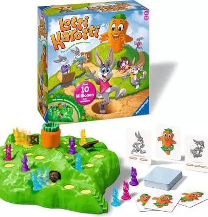 Ravensburger Lotti Karotti - Kinderspiel ab 4 Jahren - Brettspiel - Familie - 4 Jahr(e) - 15 min - Familienspiel, Ansicht 4