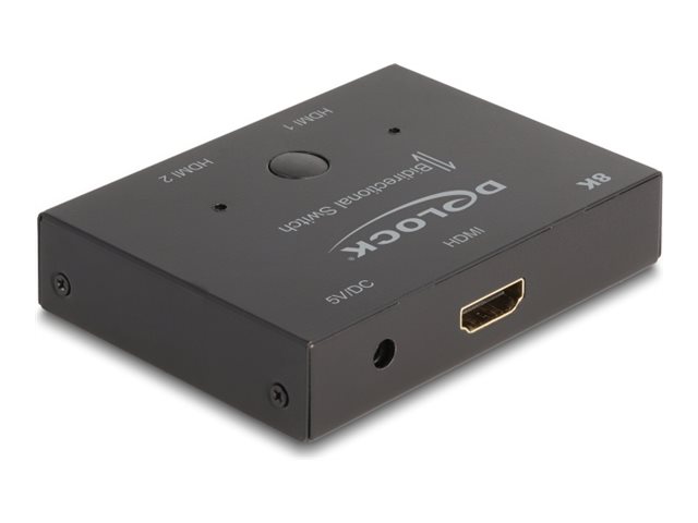 Delock Video/Audio Splitter/Switch - 2-1, bidirektional