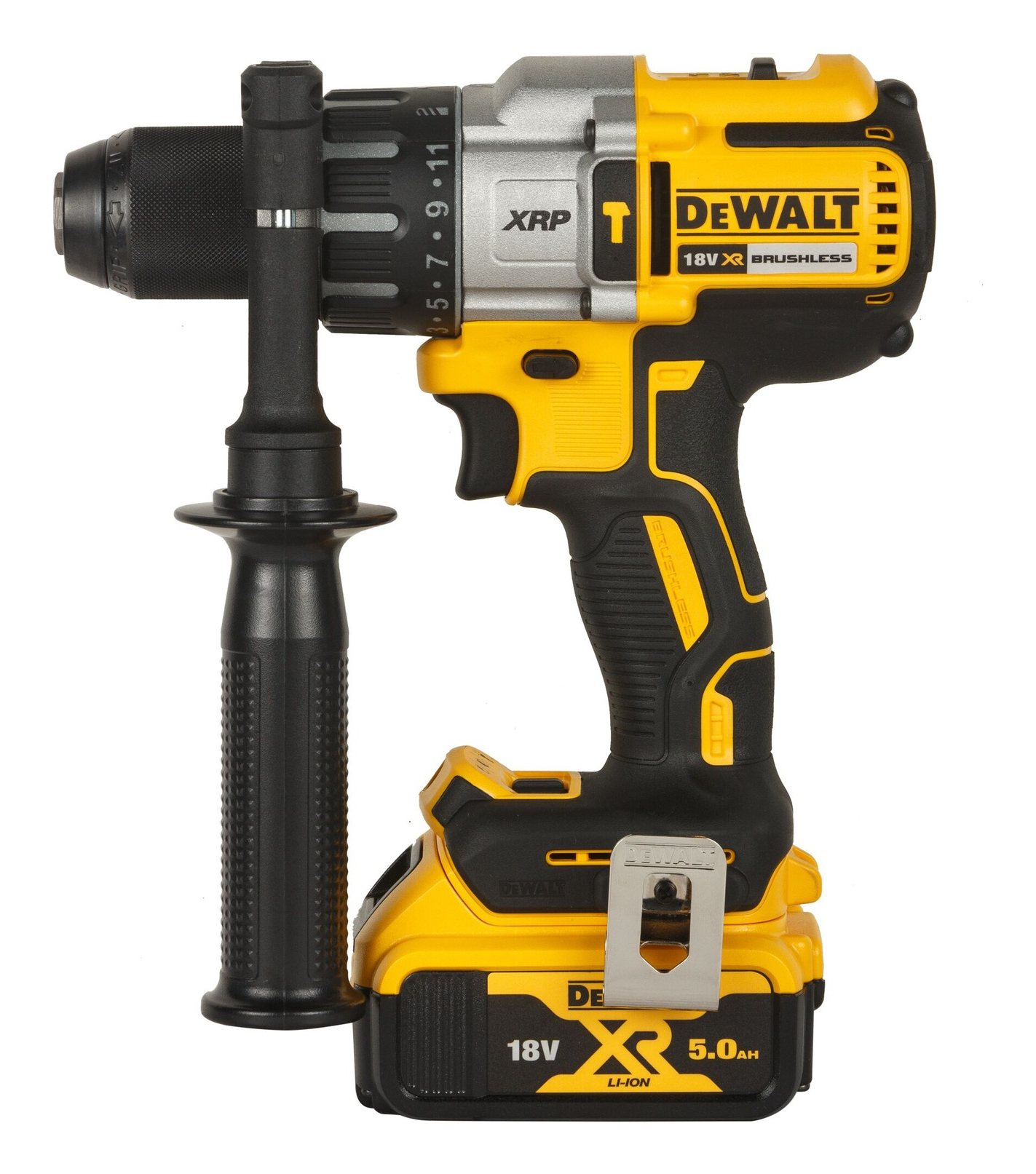DeWalt DCD996P2 Akku-Schlagbohrschrauber inkl. Koffer + 2 Akkus 5.0Ah, Ansicht 4