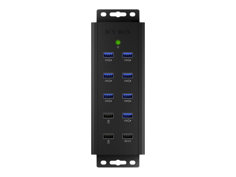 ICY BOX IB-HUB1703-QC3 - Hub - 7 x SuperSpeed USB 3.0, Ansicht 5