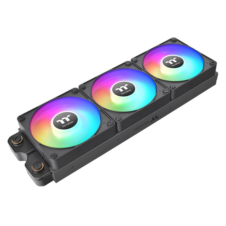 Thermaltake CT120 EX Reverse ARGB Sync - Gehäuselüfter - 120 mm - Schwarz (Packung mit 3), Ansicht 3
