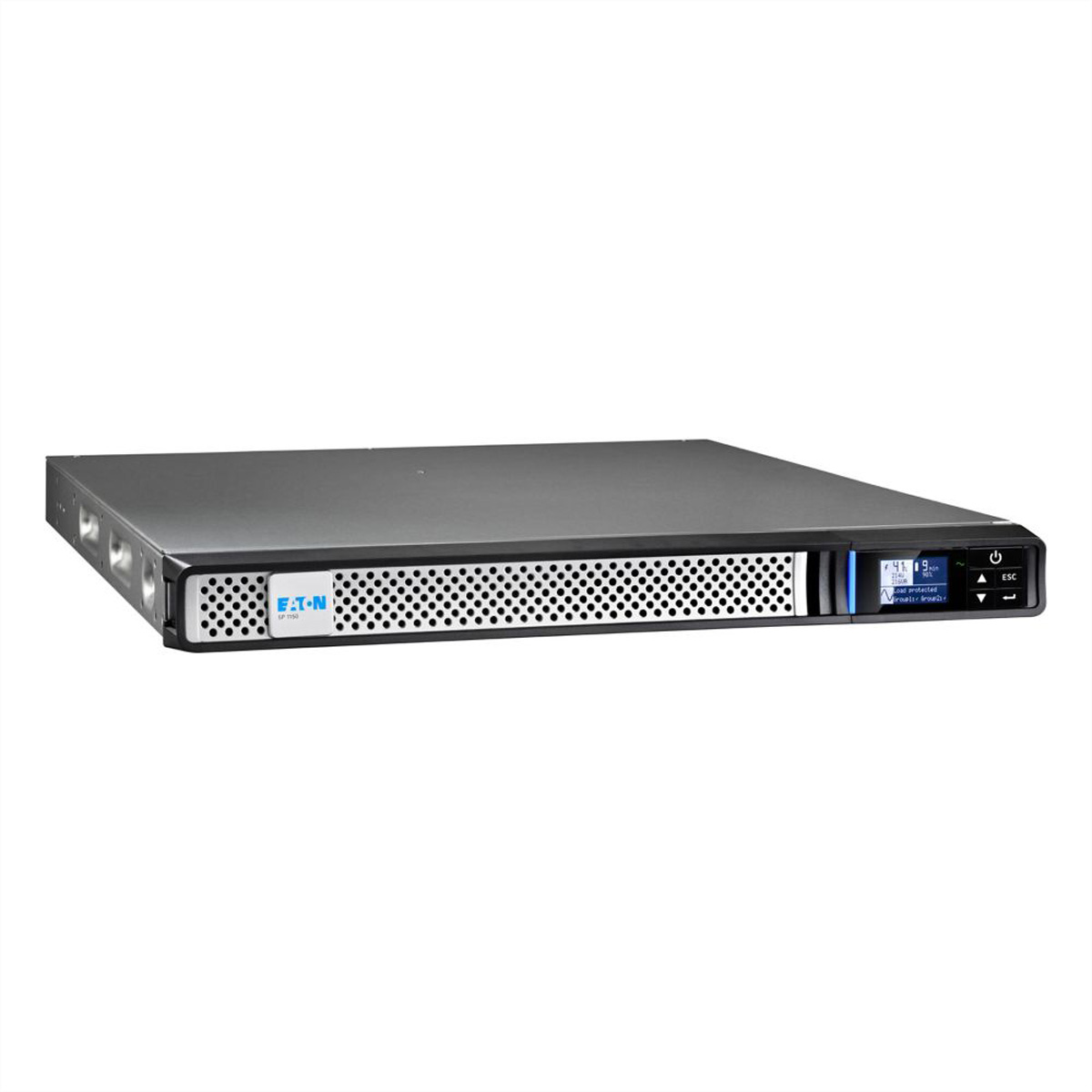 Eaton 5P 1150iR - Gen 2 - USV (Rack - einbaufähig) - Wechselstrom 200/208/220/230/240 V - 920 Watt - 1150 VA - 1-phasig - 9 Ah - RS-232, USB - Ausgangsanschlüsse: 6 - 1U - 48.3 cm (19")