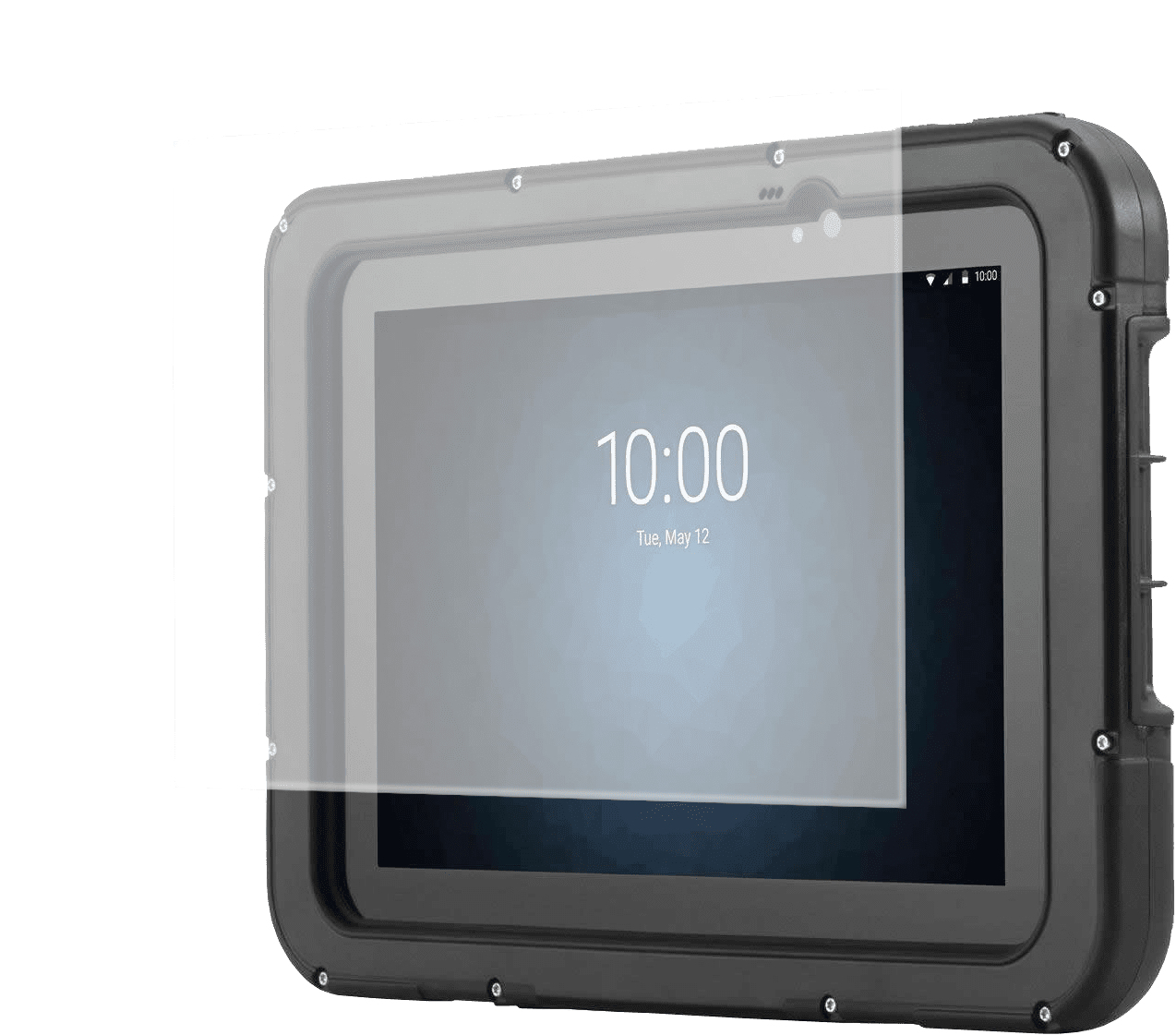 Gamber-Johnson InfoCase - Bildschirmschutz für Tablet - Glas - für Zebra ET40/ET45, Ansicht 4