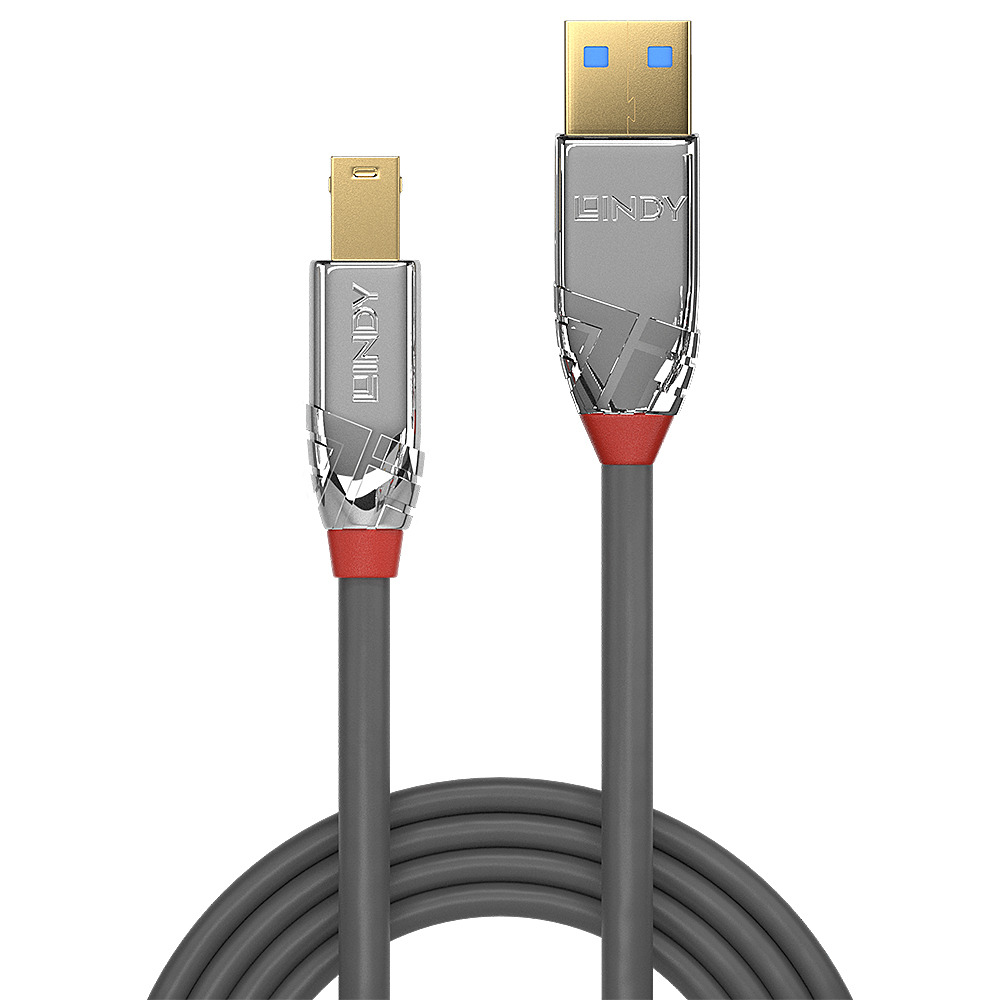 Lindy CROMO - USB-Kabel - USB Typ A (M) bis USB Type B (M), Ansicht 4