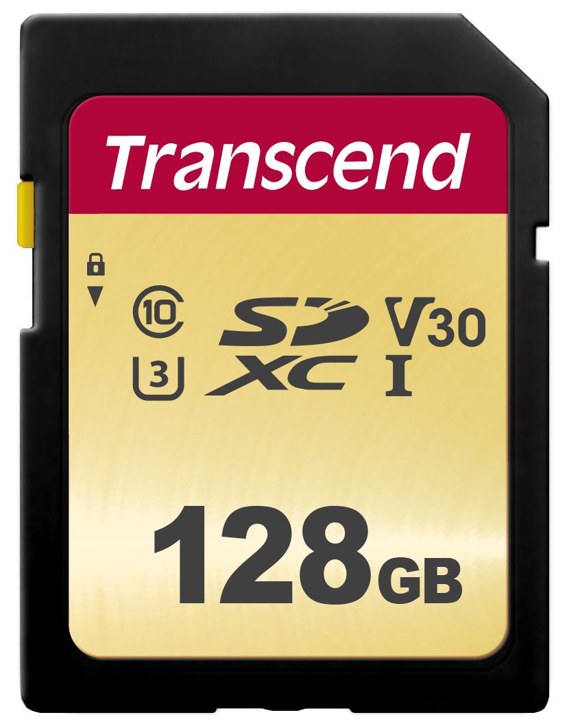 Transcend 500S - Flash-Speicherkarte - 128 GB, Ansicht 2