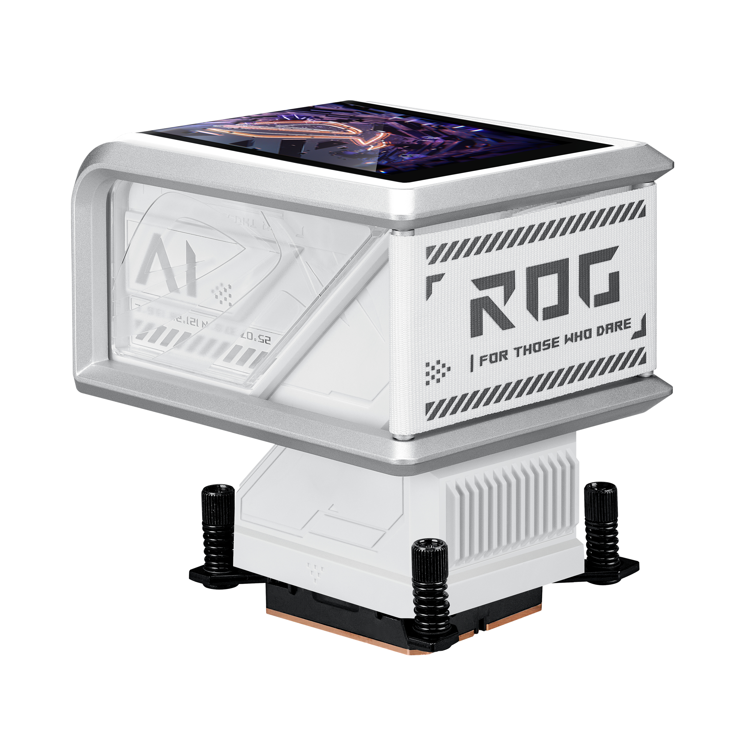 ASUS ROG RYUO IV 360 ARGB WHITE EDITION AIO liquid cooler, Ansicht 3