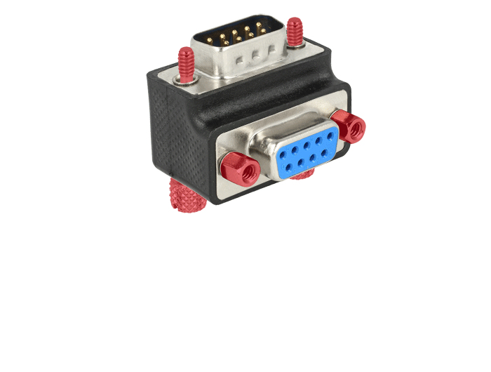 Delock Serieller Adapter - DB-9 (W) bis DB-9 (M), Ansicht 2