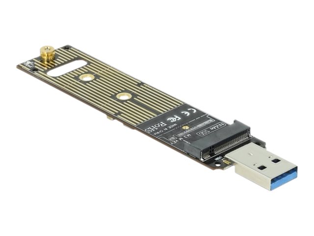 Delock Speicher-Controller - M.2 - M.2 NVMe Card - 10 Gbit/s - USB 3.1 (Gen 2)