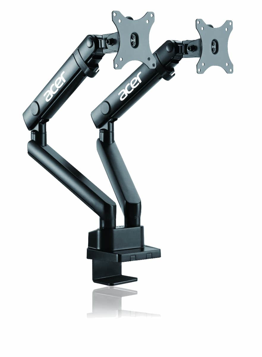 Acer LC.MON11.002 - Klemme - 8 kg - 81,3 cm (32) - 100 x 100 mm - Höhenverstellung - Schwarz, Ansicht 3