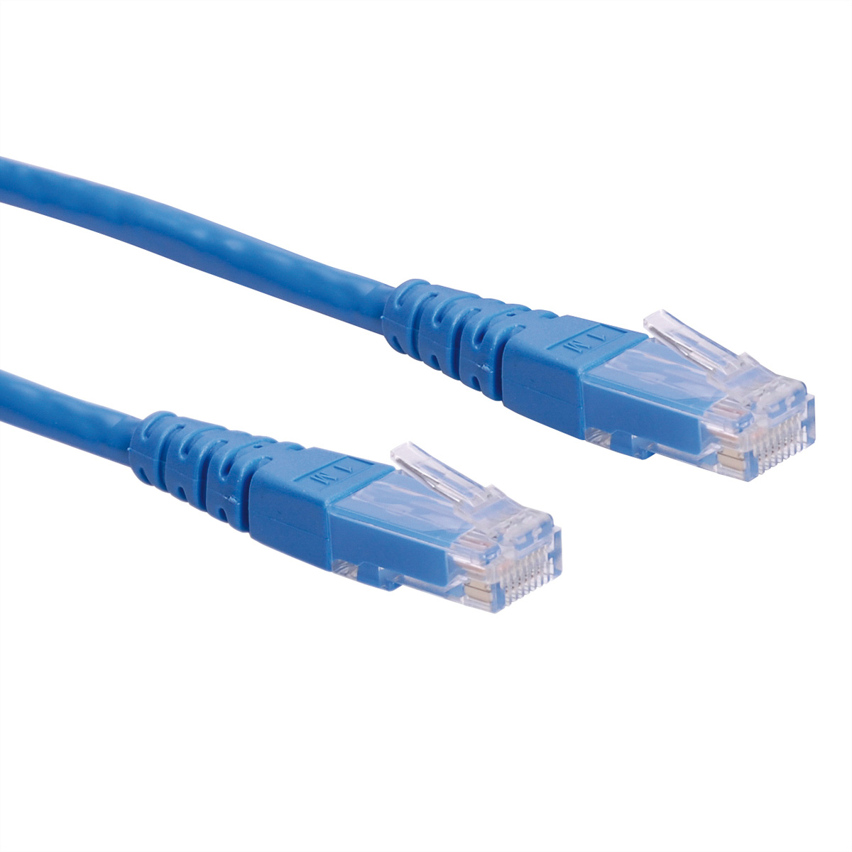 ROLINE Patch-Kabel - RJ-45 (M) - RJ-45 (M) - 3 m - UTP - ( Kategorie 6 ) - Blau