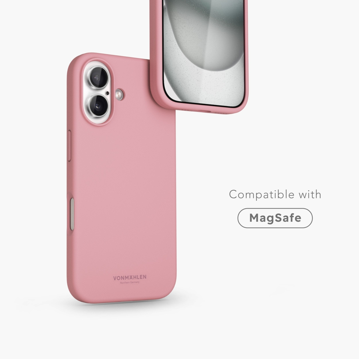 Vonmählen Silikon-Case für iPhone 16 Plus rosa, Ansicht 2