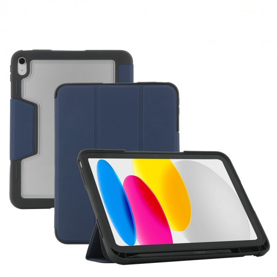 Mobilis Flip-Hülle für Tablet - widerstandsfähig - Blau, Ansicht 2